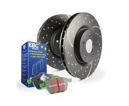 EBC S10 Kits Greenstuff Pads and GD Rotors for Mitsubishi Lancer 8