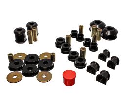 Energy Suspension 03-05 Mitsubishi Lancer EVO 8 Black Hyper-flex Master Bushing Set for Mitsubishi Lancer 8