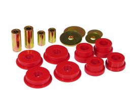 Prothane Mitsubishi Evo 8 Diff/Mustache Bar Bushings - Red for Mitsubishi Lancer 8