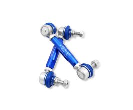 SuperPro 2014 Mazda 3 i SV Rear HD Adjustable End Link Set (10mm Studs 140mm-185mm Length) for Mitsubishi Lancer 8