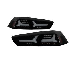 Spyder Mitsubishi Lancer/Evolution X 08-14 V2 LED Tail Lights - Black Smoke ALT-YD-ML08V2-SEQ-BSM for Mitsubishi Lancer 9