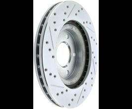 StopTech StopTech Select Sport 07-12 Chrysler Sebring Slotted / Drilled Left Front Rotor for Mitsubishi Lancer 9