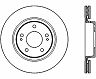 StopTech StopTech Power Slot 09-10 Lancer Ralliart Slotted Right Front CRYO Rotor