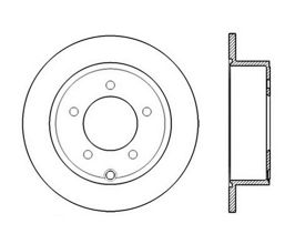 StopTech StopTech Drilled Sport Brake Rotor for Mitsubishi Lancer 9