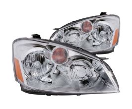 Anzo 2005-2006 Nissan Altima Crystal Headlights Chrome for Nissan Altima L31