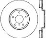 StopTech StopTech 06-18 Nissan Maxima SportStop Cryo Slotted & Drilled Front Right Rotor for Nissan Altima SE-R