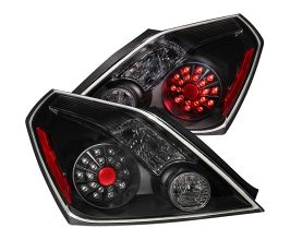 Anzo 2008-2013 Nissan Altima (2 Door ONLY) LED Taillights Black for Nissan Altima L32