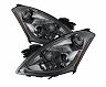 Spyder Nissan Altima 4Dr 10-12 Projector Headlights Light DRL LED Halo Smke PRO-YD-NA104D-LTDRL-SM