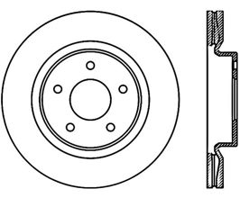 StopTech StopTech Drilled Sport Brake Rotor for Nissan Altima L32