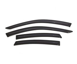 AVS 13-18 Nissan Altima Ventvisor Outside Mount Window Deflectors 4pc - Smoke for Nissan Altima L33