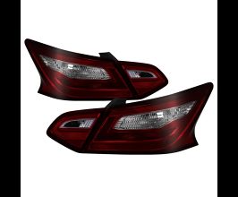 Spyder xTune 16-18 Nissan Altima 4DR OEM Tail Light - Red Smoke (ALT-JH-NA16-4D-RSM) for Nissan Altima L33