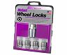 McGard Wheel Lock Nut Set - 4pk. (Cone Seat) M12X1.25 / 19mm & 21mm Dual Hex / 1.28in. L - Chrome for Nissan Altima S/SL/Platinum/SV/SR