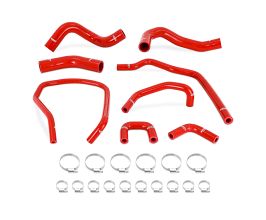 Mishimoto 04-10 Infiniti QX56 / 04-14 Titan Silicone Coolant Hose Kit - Red for Nissan Armada 1