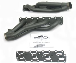 JBA Performance 04-15 Nissan 5.6L VK56DE Oval Port 1-5/8in Primary Ti Ctd Cat4Ward Header for Nissan Armada 1