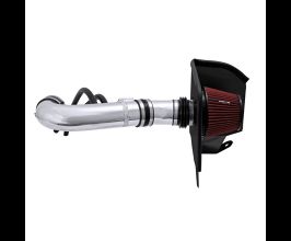 Spectre Performance 04-14 Nissan Titan V8-5.6L F/I Air Intake Kit - Polished w/Red Filter for Nissan Armada 1