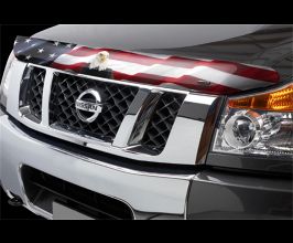 Stampede 2005-2015 Nissan Armada Vigilante Premium Hood Protector - Flag for Nissan Armada 1