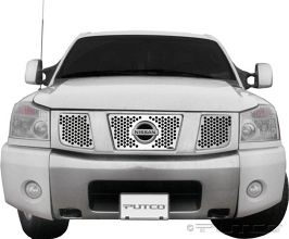 Putco 04-07 Nissan Titan / Armada Punch Stainless Steel Grilles for Nissan Armada 1