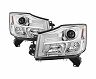 Spyder 04-15 Nissan Titan / 04-07 Nissan Armada V2 Projector Headlights - Chrome PRO-YD-NTI04-DRL-C for Nissan Armada