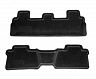 Lund 08-10 Nissan Armada Catch-All 2nd & 3rd Row Carpet Floor Liner - Black (2 Pc.)