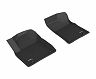 3D Mats 2017-2020 Nissan Armada Kagu 1st Row Floormat - Black for Nissan Armada