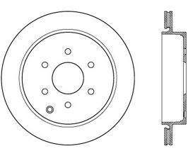 StopTech StopTech Slotted Sport Brake Rotor for Nissan Armada 2
