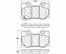 StopTech StopTech Street Touring 08-09 Infiniti FX50/G37 Rear Brake Pads