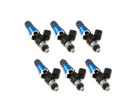 Injector Dynamics 1700cc Injectors - 60mm Length - 11mm Blue Top - 14mm Lower O-Ring (Set of 6) for Nissan Fairlady Z32