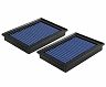 aFe Power MagnumFLOW Pro 5R OE Replacement Air Filter (Pair) 16-19 Infiniti Q50/60 V6-3.0L (tt) for Nissan 300ZX