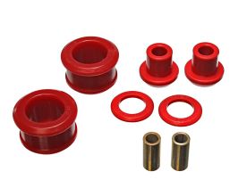 Energy Suspension 90-96 Nissan 300ZX Red Rear Differential Carrier Bushing Set (Must reuse all metal for Nissan Fairlady Z32
