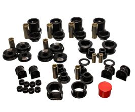 Energy Suspension 90-96 Nissan 300ZX Black Hyper-Flex Master Bushing Set (Sway bar end link bushings for Nissan Fairlady Z32