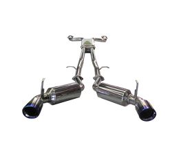 Injen 03-08 350Z Dual 60mm SS Cat-Back Exhaust w/ Built In Resonated X-Pipe for Nissan Fairlady Z33