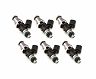 Injector Dynamics 1340cc Injectors - 48mm Length - 14mm Grey Top - 14mm Lower O-Ring (Set of 6)