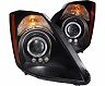 Anzo 2003-2005 Nissan 350Z Projector Headlights w/ Halo Black for Nissan 350Z