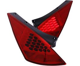Anzo 2003-2005 Nissan 350Z LED Taillights Red for Nissan Fairlady Z33