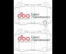 DBA 03-07 G35 w/ Brembo SP500 Front Brake Pads