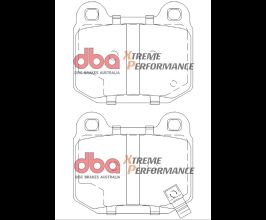 DBA 03-06 EVO / 04-09 STi / 03-07 350Z Track Edition/G35 w/ Brembo XP650 Rear Brake Pads for Nissan Fairlady Z33