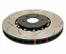 DBA 03-07 350Z / 03-04 G35 w/ Brembo Front Slotted 5000 Series 2 Piece Rotor Assembled w/ Black Hat