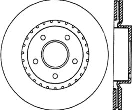 StopTech 03-05 350Z / 03-04 G35 / 03-05 G35X Front CRYO-STOP Rotor for Nissan Fairlady Z33