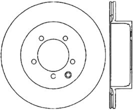 StopTech 03-05 350Z / 03-04 G35 / 03-05 G35X Rear CRYO-STOP Rotor for Nissan Fairlady Z33