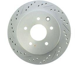 StopTech StopTech Select Sport Nissan Slotted and Drilled Right Rear Rotor for Nissan Fairlady Z33