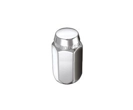 McGard Hex Lug Nut (Cone Seat) M12X1.25 / 13/16 Hex / 1.28in. Length (Box of 100) - Chrome for Nissan Fairlady Z33