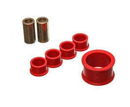 Energy Suspension 02-09 Nissan 350Z / 03-07 Infiniti G35 Coupe Red Rack and Pinion Bushing Set for Nissan Fairlady Z33