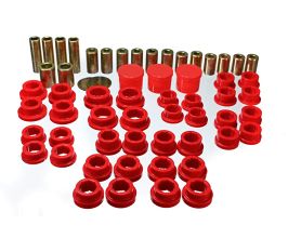 Energy Suspension 02-09 350Z / 03-07 Infiniti G35 Coupe Red Rear Control Arm Bushing Set for Nissan Fairlady Z33