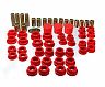 Energy Suspension 02-09 350Z / 03-07 Infiniti G35 Coupe Red Rear Control Arm Bushing Set for Nissan 350Z
