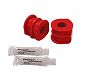 Energy Suspension 03-07 Infiniti G-35 Coupe RWD / 02-09 350Z Red 21mm Rear Sway Bar Frame Bushings for Nissan 350Z