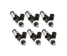 Injector Dynamics 1340cc Injectors-48mm Length-14mm Grey Top-14mm L O-Ring(R35 Low Spacer)(Set of 6) for Nissan Fairlady Z34