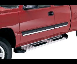 Lund 02-08 Dodge Ram 1500 Quad Cab (80in) TrailRunner Extruded Multi-Fit Running Boards - Black for Nissan Frontier D40