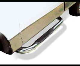 Go Rhino 05-14 Nissan Frontier 4000 Series SideSteps - Cab Length - Chrome for Nissan Frontier D40