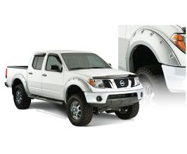 Bushwacker 06-14 Nissan Frontier Styleside Boss Pocket Style Flares 4pc 58.6in Bed - Black for Nissan Frontier D40