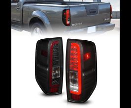 Anzo 2005-2021 Nissan Frontier LED Taillights Black Housing/Smoke Lens for Nissan Frontier D40